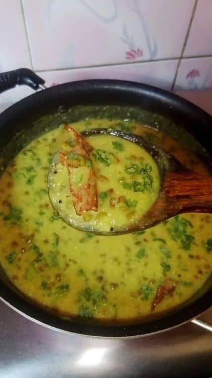 Khatta Moong Curry recipe