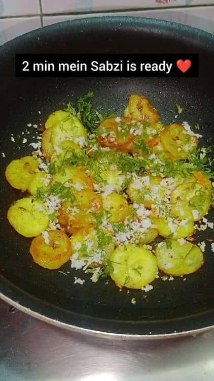 Quick Raw Banana Fry recipe