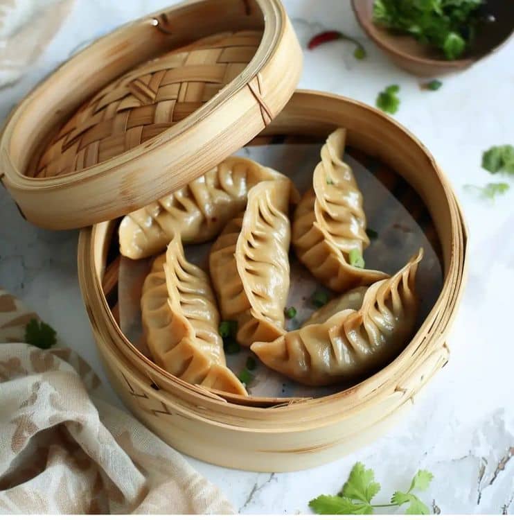 Chicken Steamed Momos recipe