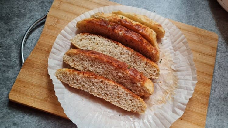 Air fried No knead Bread recipe