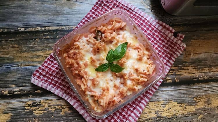 Healthy Airfryer Pasta with Pumpkin Sauce recipe