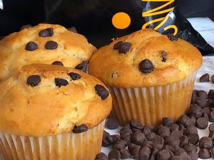 Bakery Style Chocolate Chip Muffins recipe