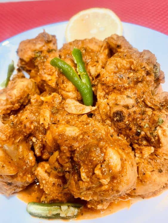 Sukha Chicken Masala recipe