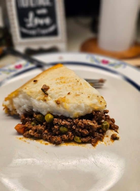 Low Fodmap Shepherd's Pie recipe