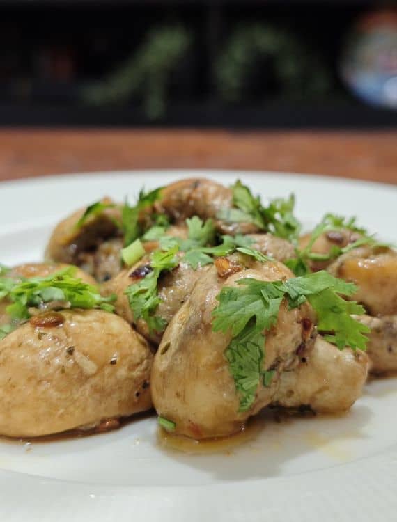 Butter Garlic Mushrooms recipe