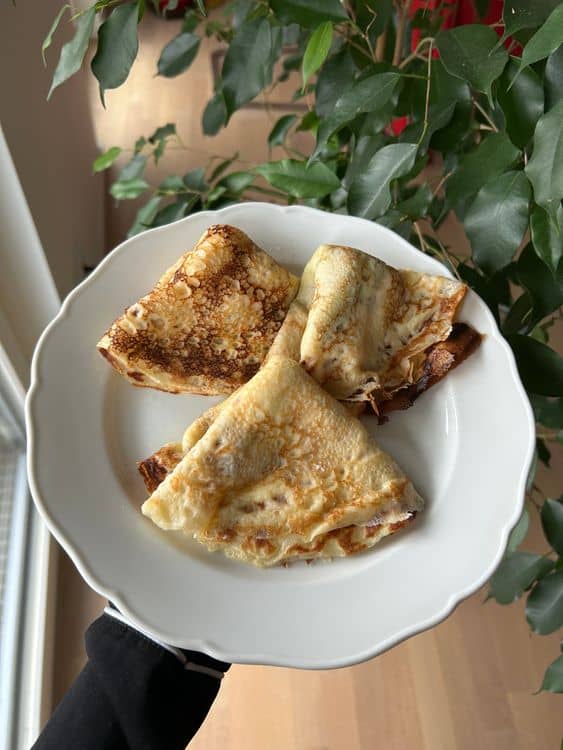 Crepes recipe