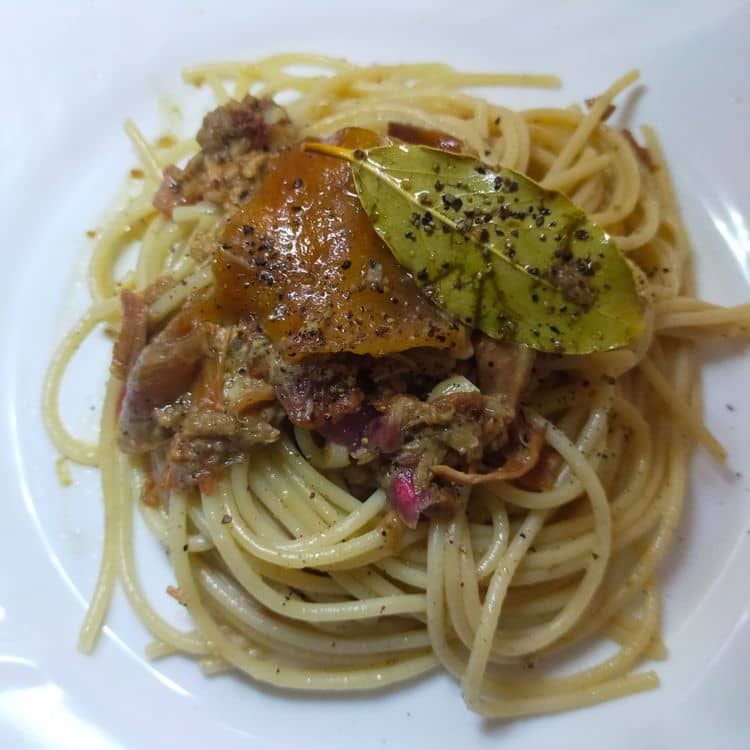 Easy Lechon Pasta Recipe recipe
