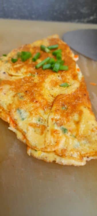 Gourmet Garage Omelet (Kidding, It's Just Eggs) recipe