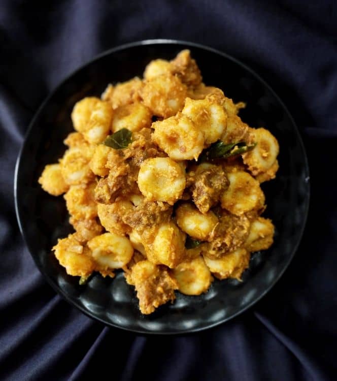 Kunji Pathal / Kakka Orotti / Beef Pidi recipe