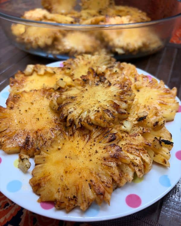 Pan-Seared Spiced Pineapple recipe