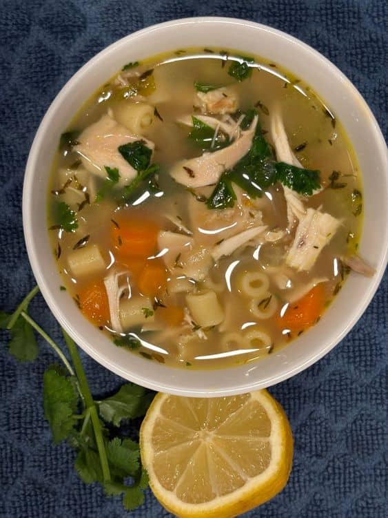 Rotisserie Chicken Noodle Soup recipe