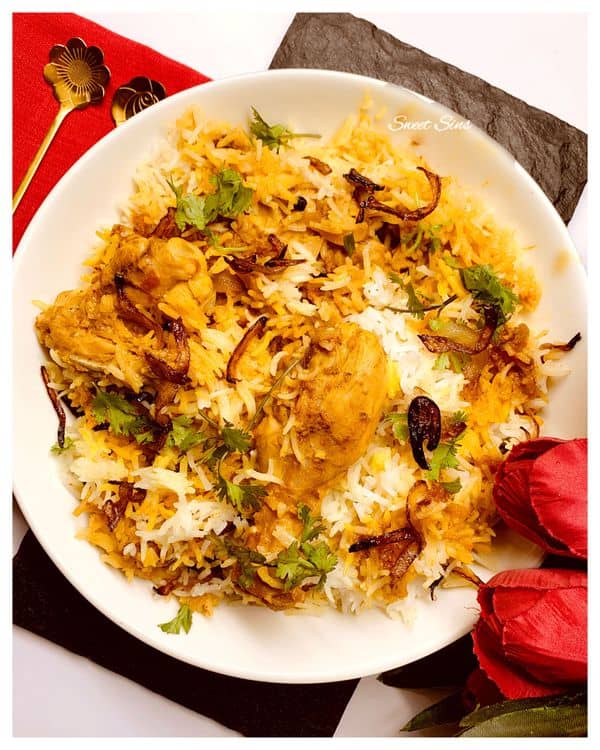 CHICKEN BIRYANI recipe