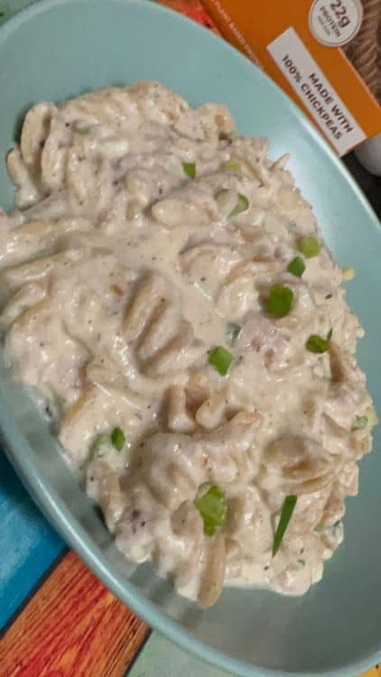 Pasta healthy lifestyle recipe