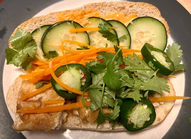 Tofu Banh Mi recipe