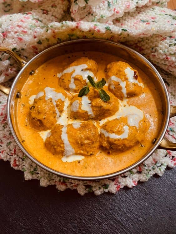 Paneer Veggie Kofta Curry recipe