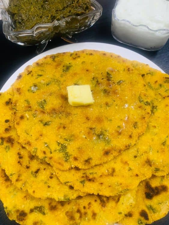 Spiced Makki ki Roti recipe