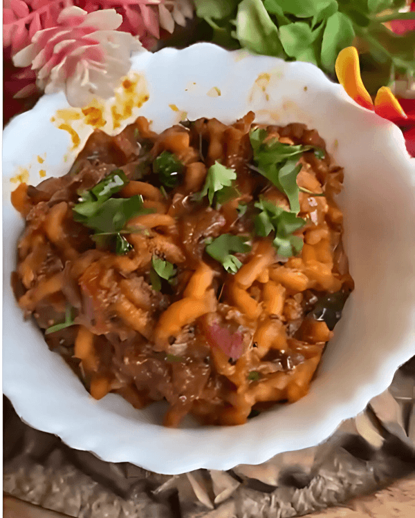 Maharashtrian Shev Sabzi recipe