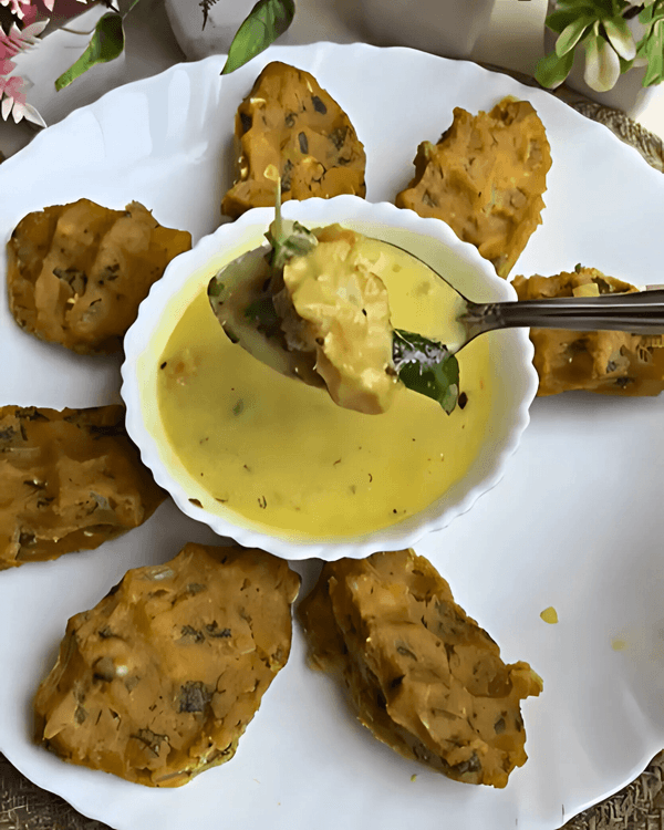 Khandeshi Kadhi Funke recipe