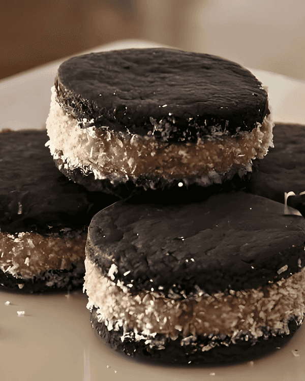 Carob Alfajores recipe