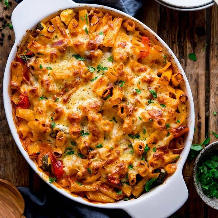 Vegetarian Pasta Bake recipe