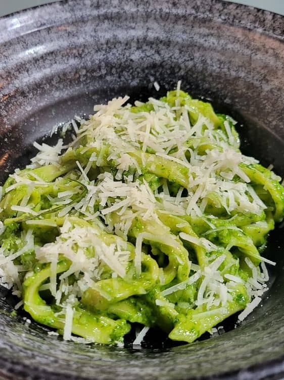 Basil Pesto Linguini recipe