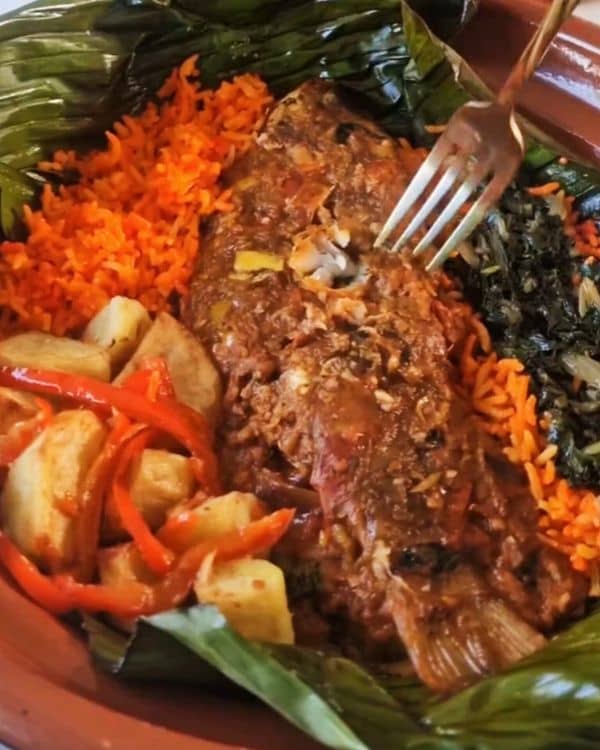 Steamed Snapper in Banana Leaf recipe