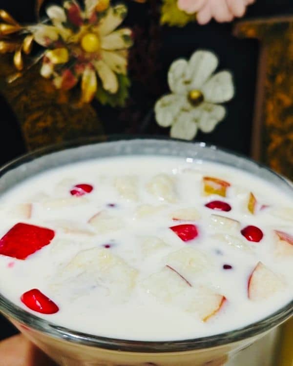 Fresh Fruit Cream - A quick dessert recipe