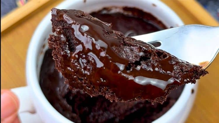 Ultra-Fudgy & Extra-Milky Mug Brownie in 1 Minute – No Oven, No Eggs! recipe