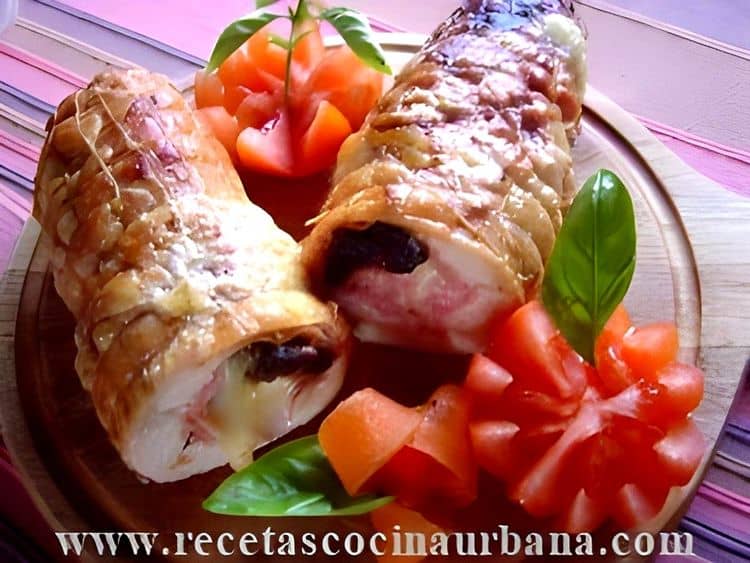 Baked Chicken Roulade recipe