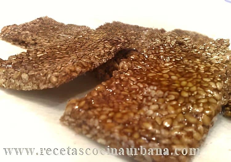 Sesame Brittle recipe