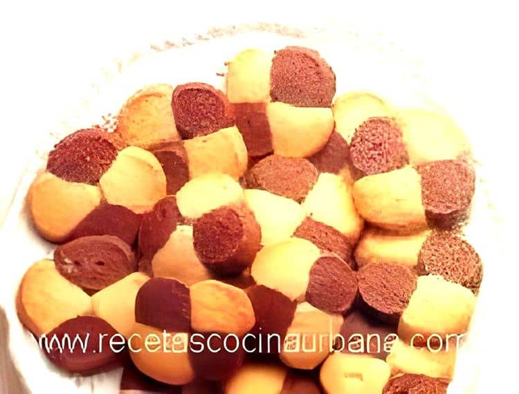 Marbled Dry Cookies recipe