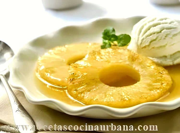 Caramelized Pineapple recipe