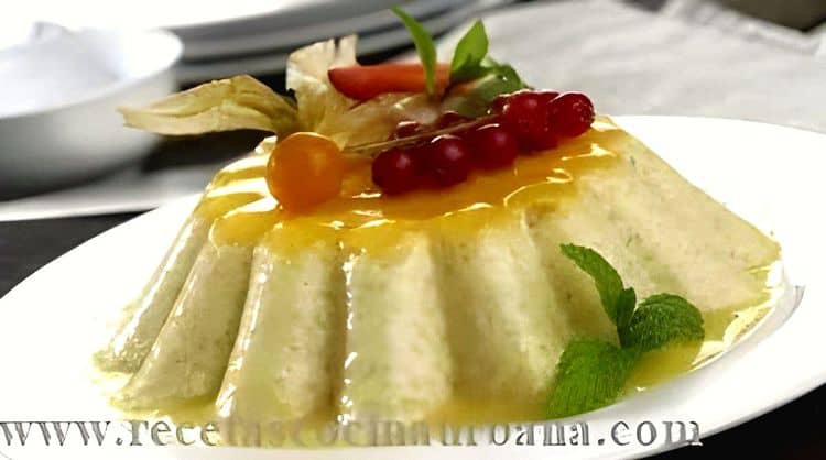 Arroz Dulce a la Emperatriz recipe