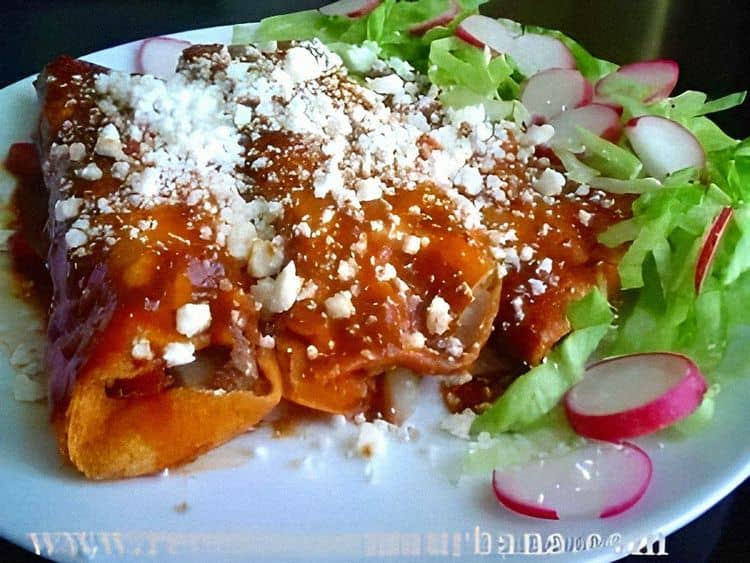 Mole Enchiladas recipe