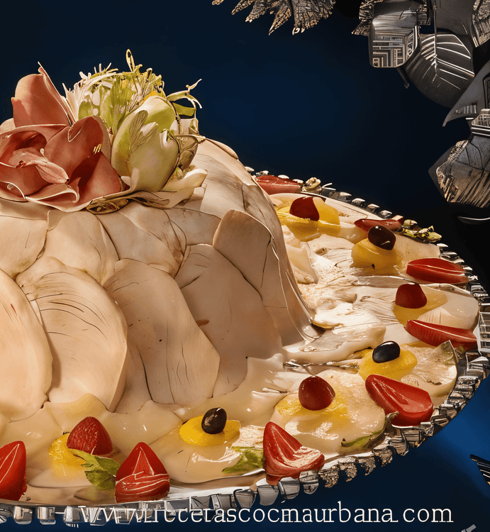 Turkey Breast with Fruit Garnish recipe