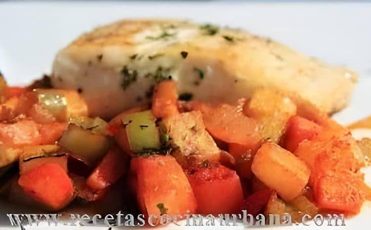 Sea Bream with Vegetables recipe