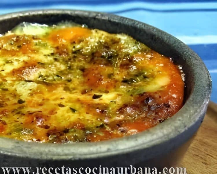 Provoleta with Tomato and Garlic in the Microwave recipe