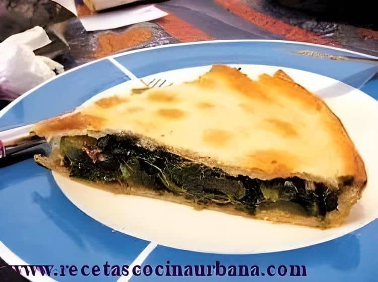 Tuna and Swiss Chard Tart recipe