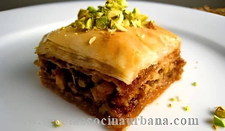 Arab Pastries with Pistachios recipe