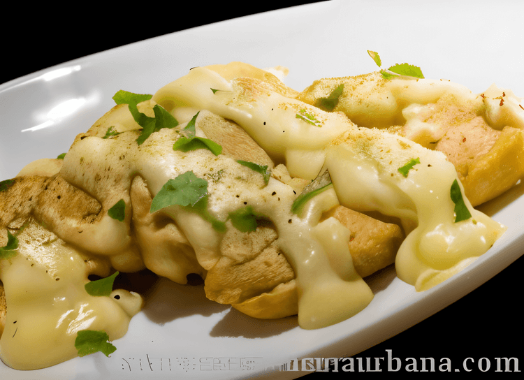 Chicken Breasts with Gourmet Cheese Sauce recipe