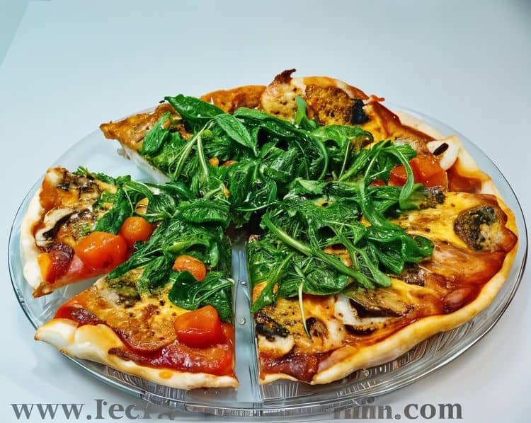 Arugula and Mushroom Pizza recipe