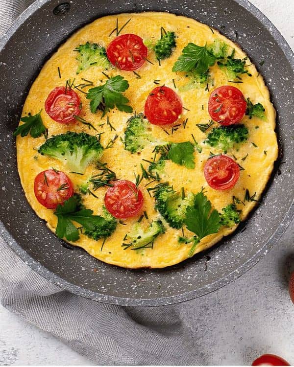 Baked Vegetable Frittata recipe