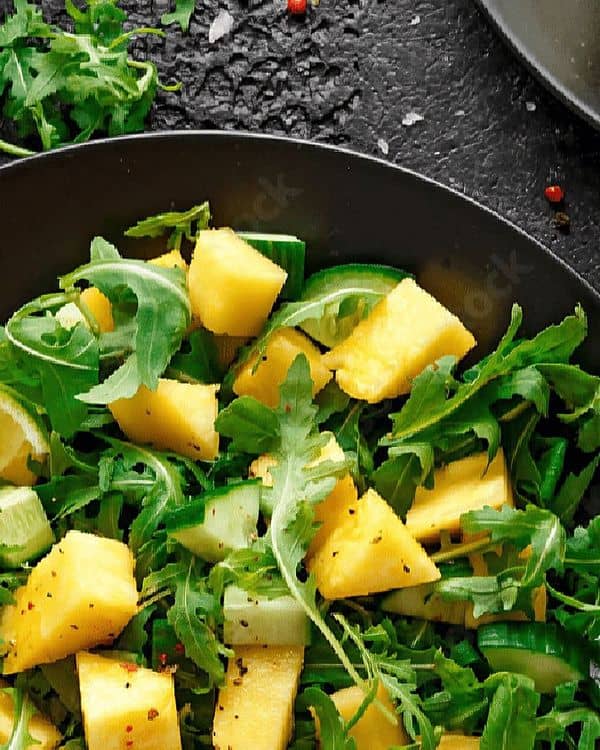 Cucumber & Pineapple Salad recipe