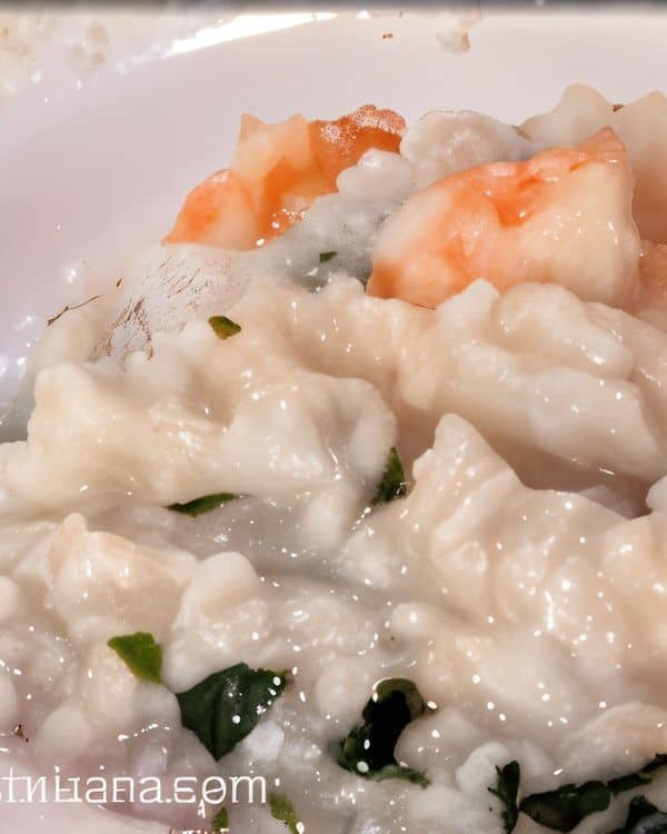 Risotto with Shrimp and Arugula recipe