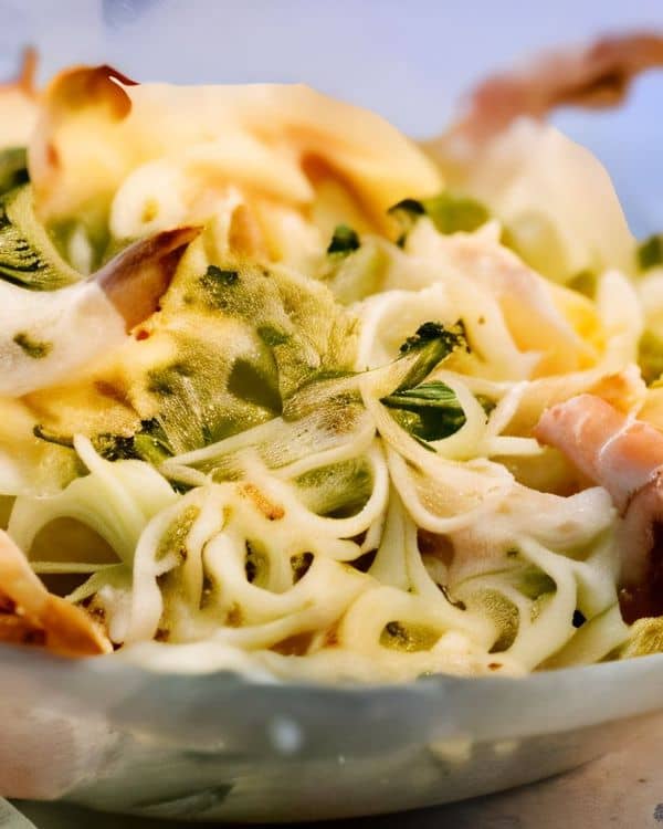 Seafood Noodles with Saffron recipe