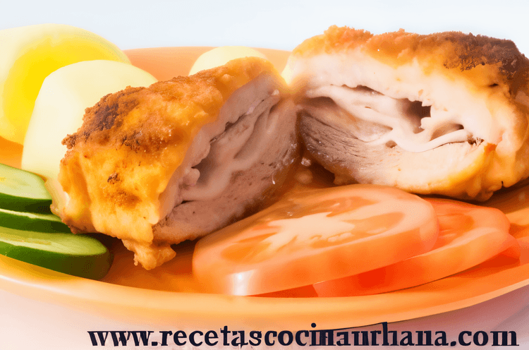 Ham and Cheese Stuffed Milanesas recipe