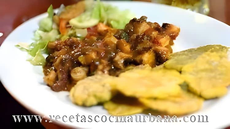 Patacones with Creole-Style Octopus recipe