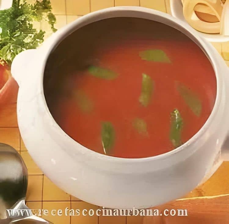 Chilled Tomato Soup recipe