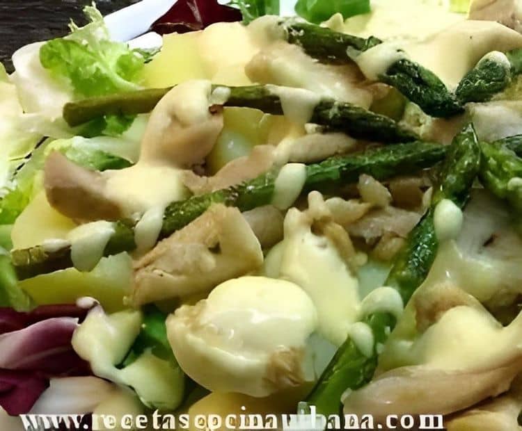 Chicken and Asparagus Salad recipe