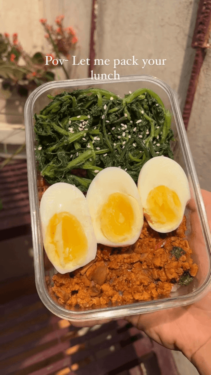 Chicken Keema Bento Box recipe